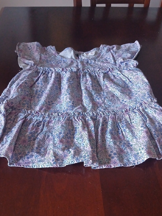 Cat & Jack Other - Cat & Jack Girls Flutter Sleeves Tier Dress